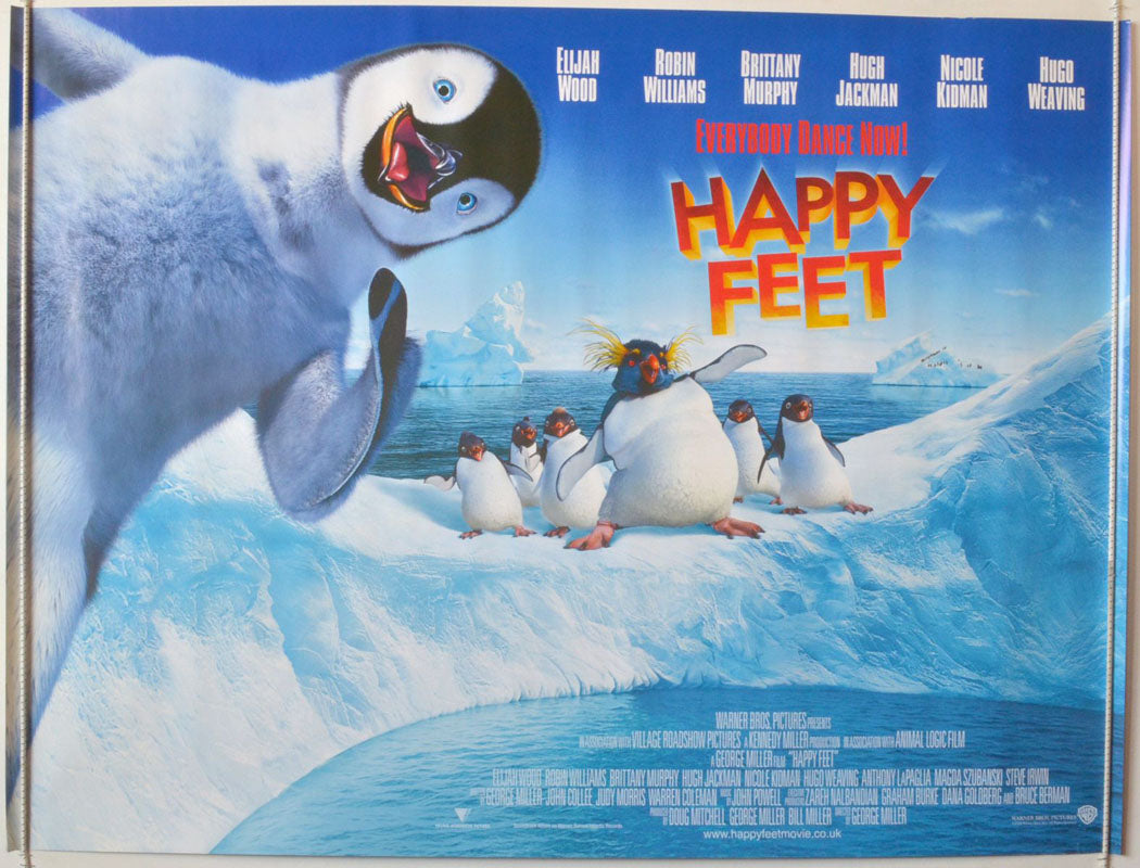 Happy Feet   Original British Quad Poster - Movie Poster 