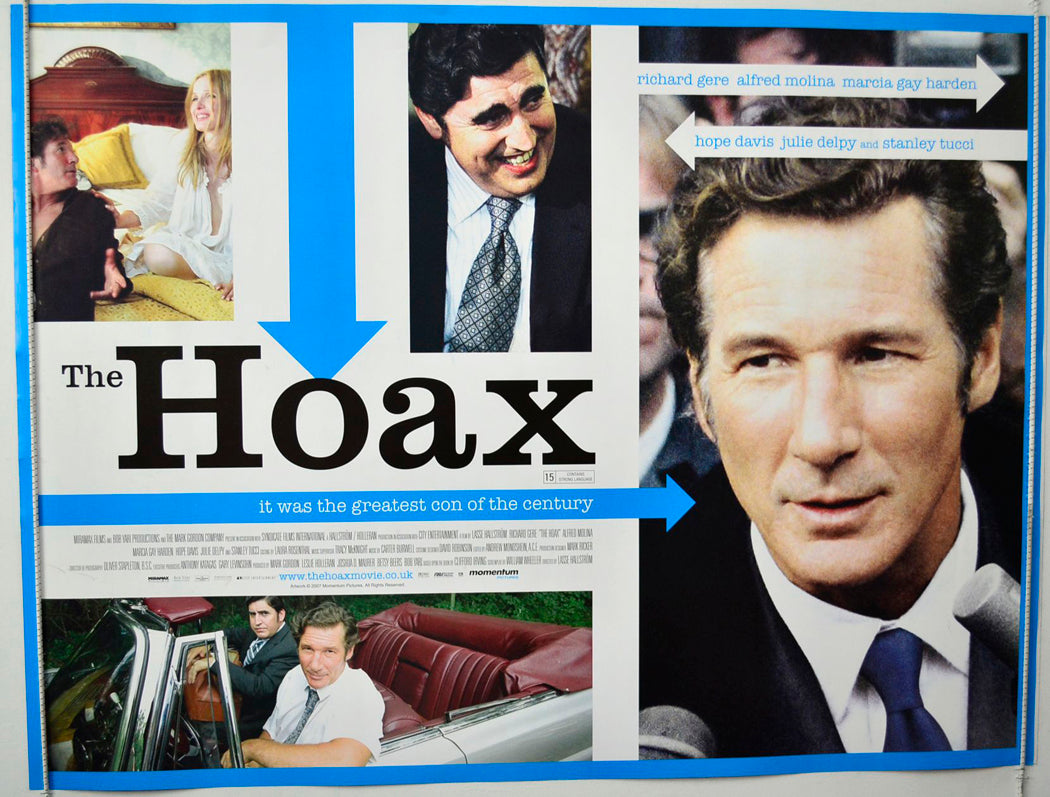 The Hoax   Original British Quad Poster - Movie Poster