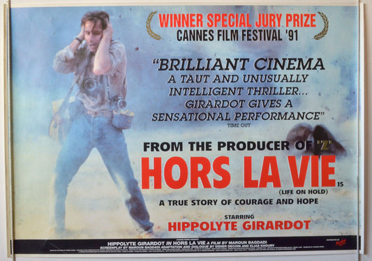 Hors La Vie  Original British Quad Poster - Movie Poster