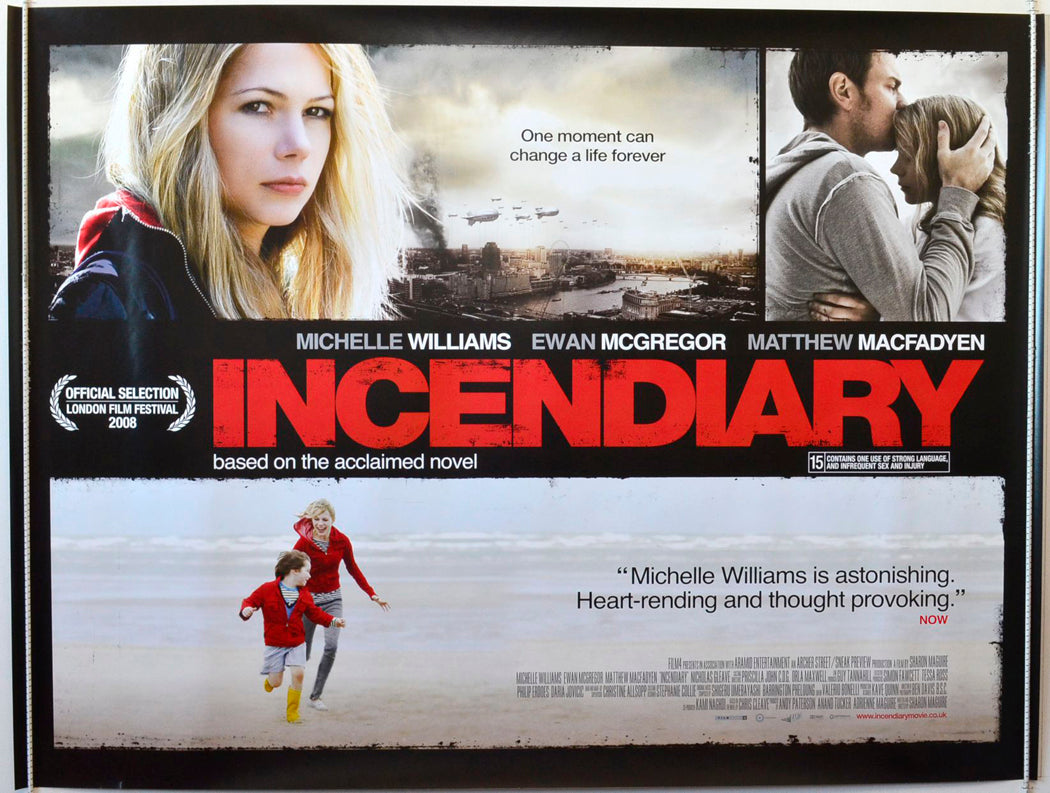 Incendiary   Original British Quad Poster - Movie Poster