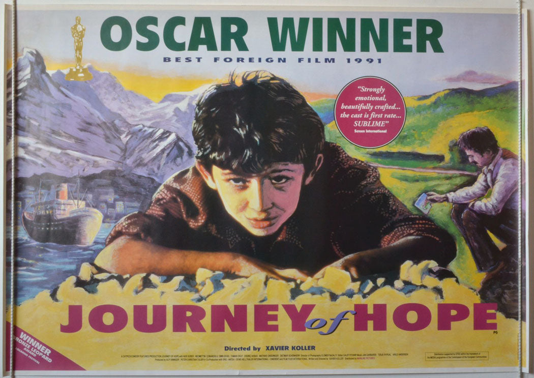 Journey Of Hope  (a.k.a. Reise Der Hoffnung) Original British Quad Poster - Movie Poster