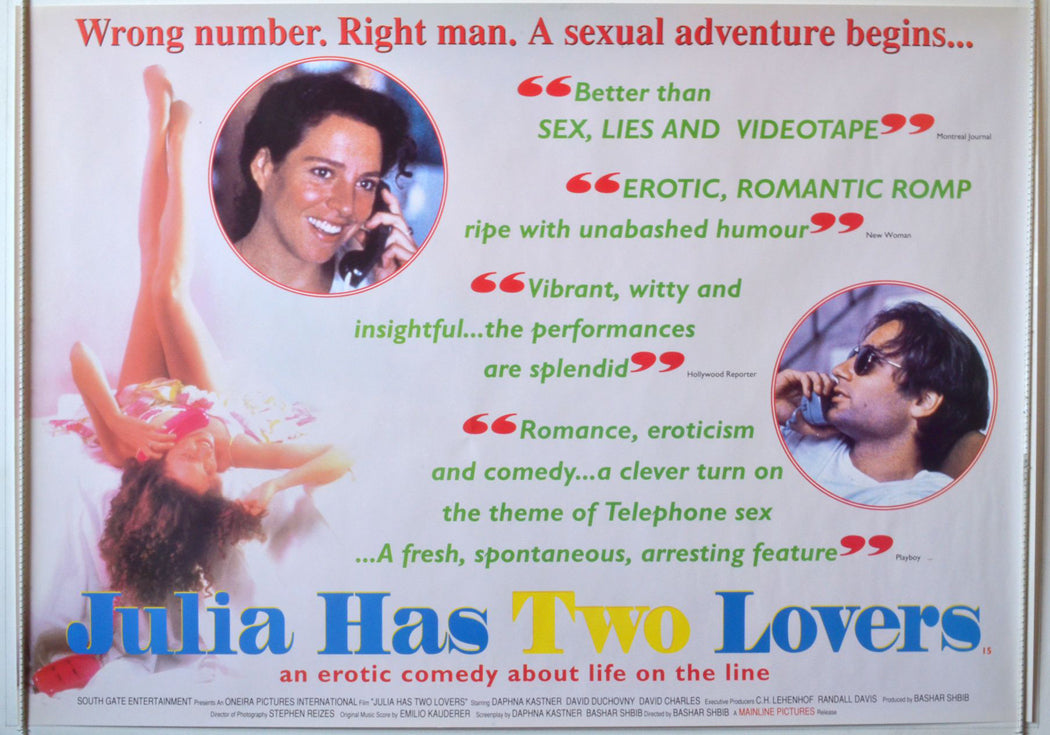 Julia Has Two Lovers   Original British Quad Poster - Movie Poster 