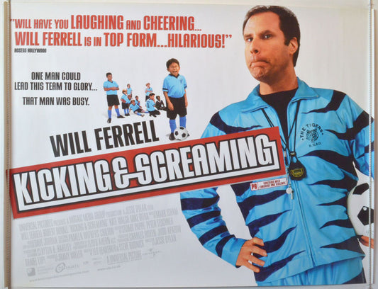 Kicking And Screaming   Original British Quad Poster - Movie Poster 