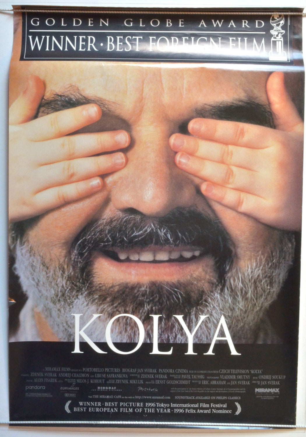 Kolya  (a.k.a. Kolja)  Original One Sheet Poster - Movie Poster 