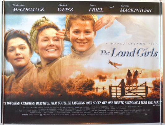 The Land Girls   Original British Quad Poster - Movie Poster 