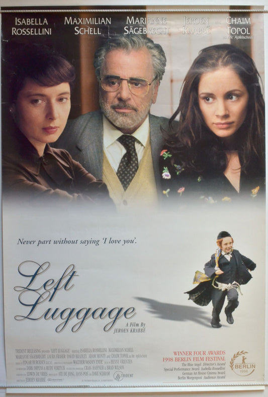 Left Luggage  Original One Sheet Poster - Movie Poster