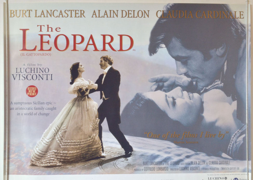 The Leopard   (a.k.a. Il Gattopardo)  Original British Quad Poster - Movie Poster