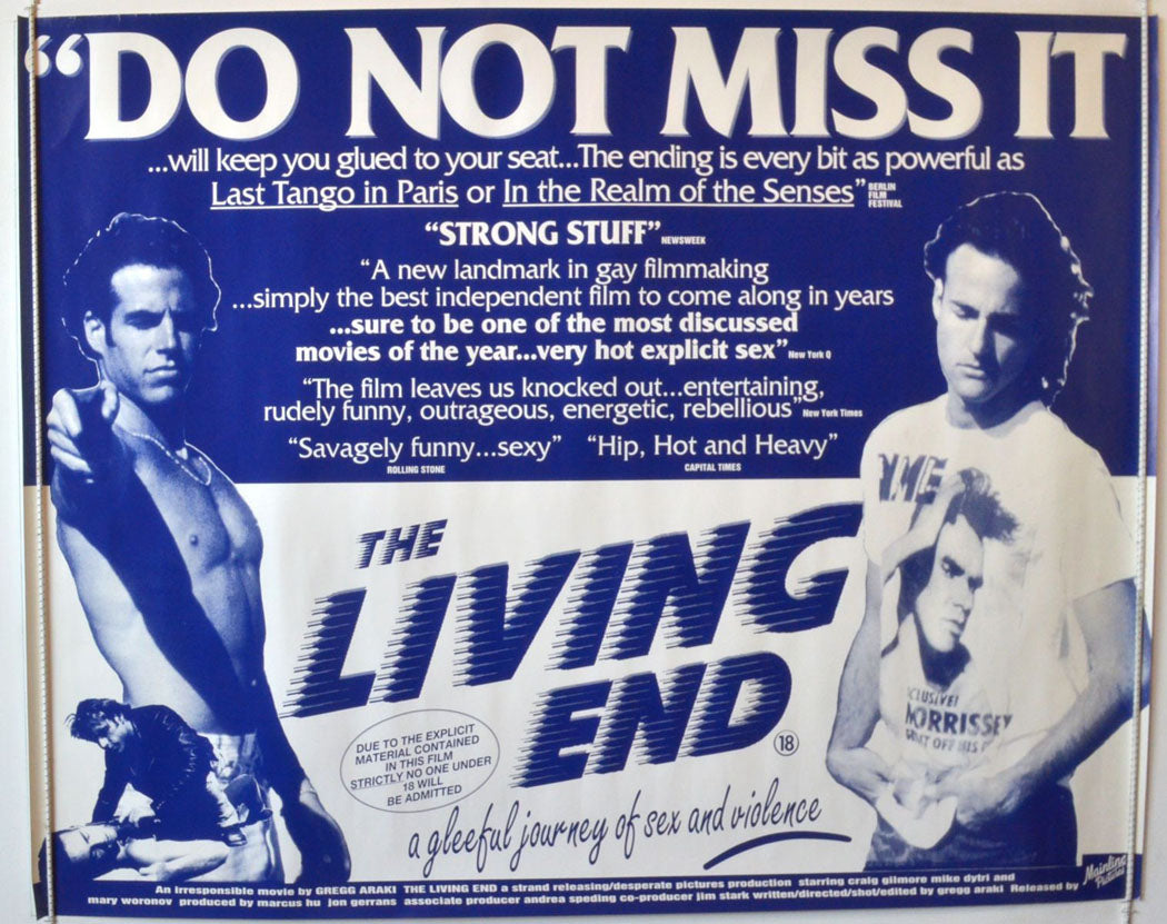  The Living End Original British Quad Poster - Movie Poster 