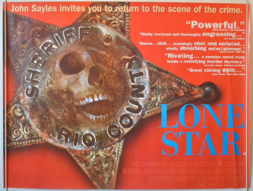 Lone Star   Original British Quad Poster - Movie Poster