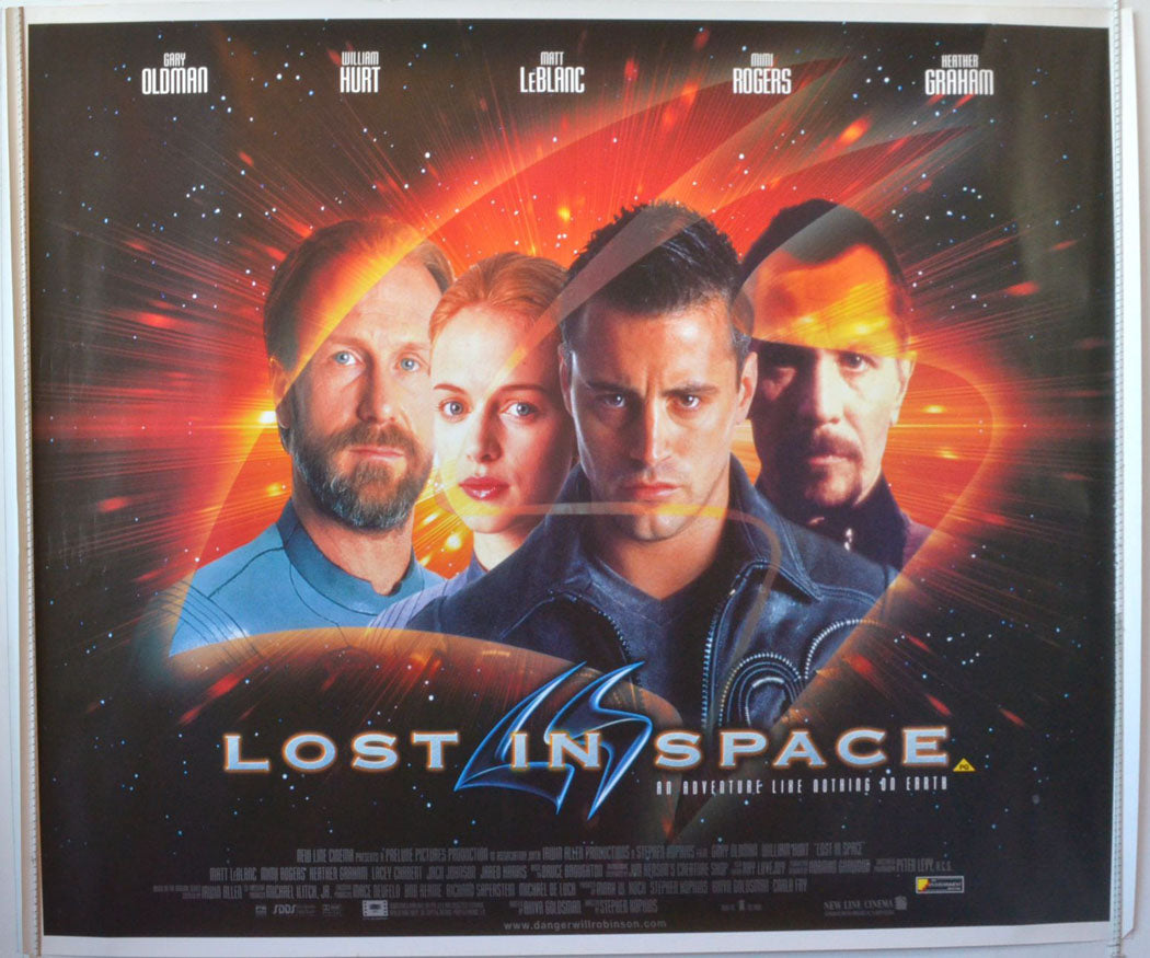 Lost In Space   Original British Quad Poster - Movie Poster 