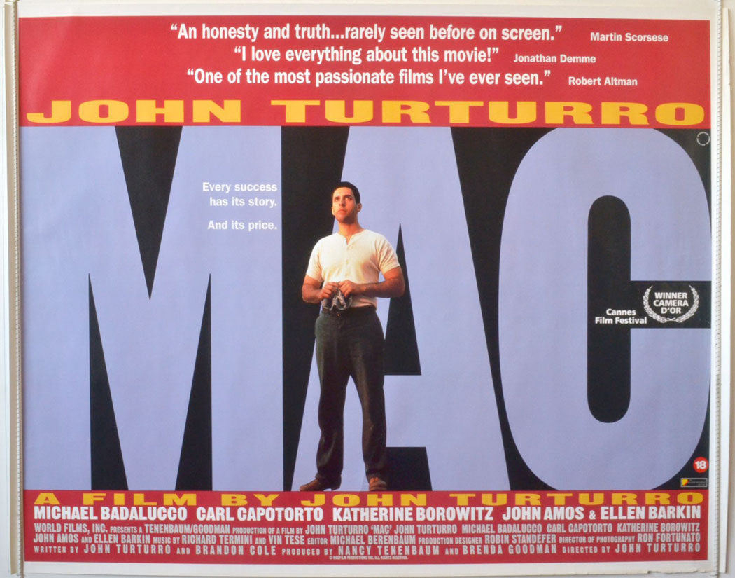 Mac   Original British Quad Poster - Movie Poster 