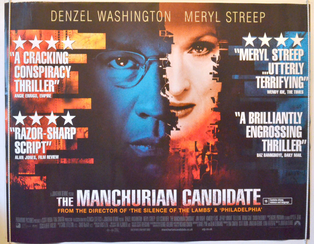 The Manchurian Candidate   Original British Quad Poster - Movie Poster