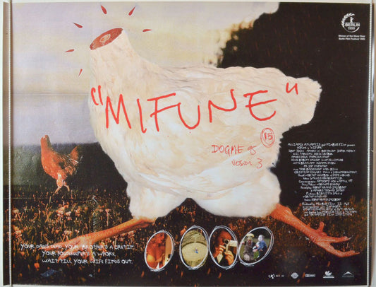 Mifune  (a.k.a Mifunes sidste sang)  Original British Quad Poster - Movie Poster 