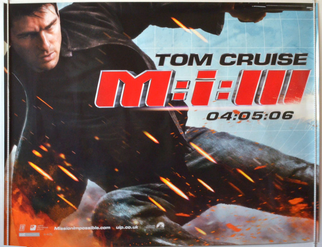 Mission Impossible 3  (Teaser Design 2)   Original British Quad Poster - Movie Poster