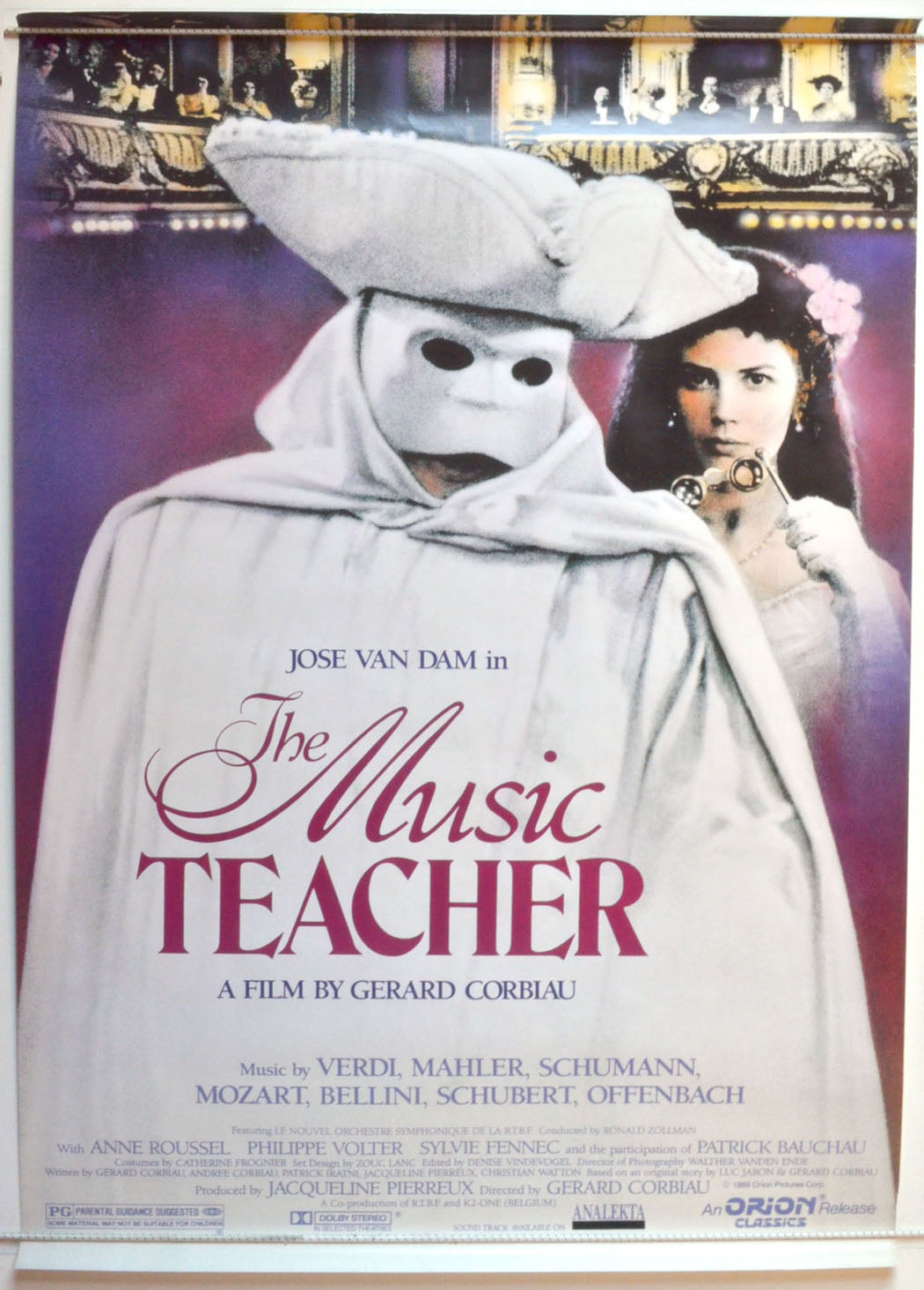 The Music Teacher  (a.k.a Le maître de musique)  Original One Sheet Poster - Movie Poster 