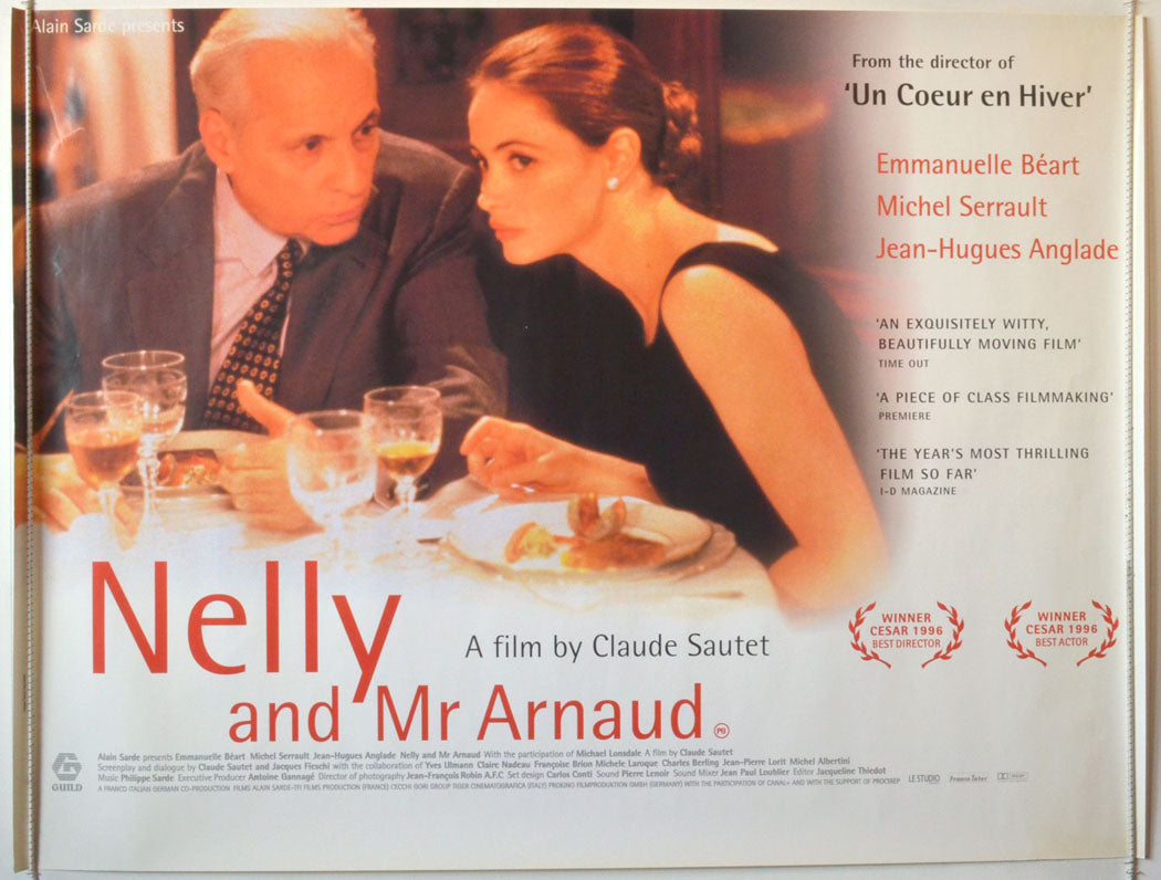 Nelly And Mr Arnaud  (a.k.a. Nelly et Monsieur Arnaud)  Original British Quad Poster - Movie Poster 