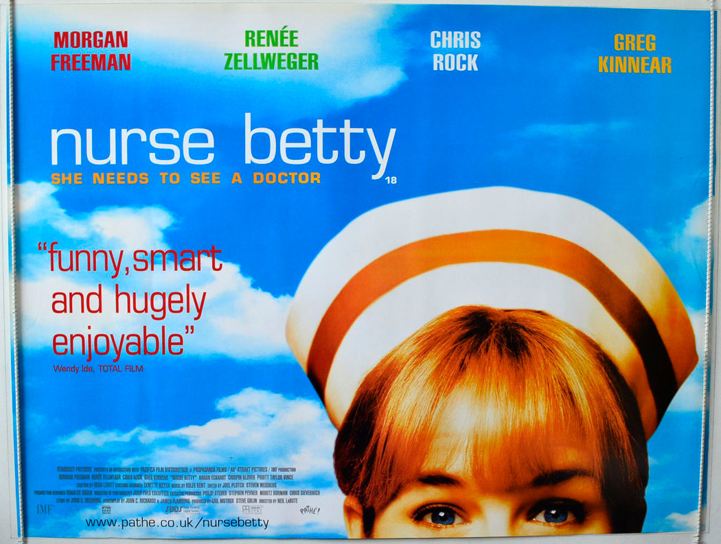 Nurse Betty   Original British Quad Poster - Movie Poster