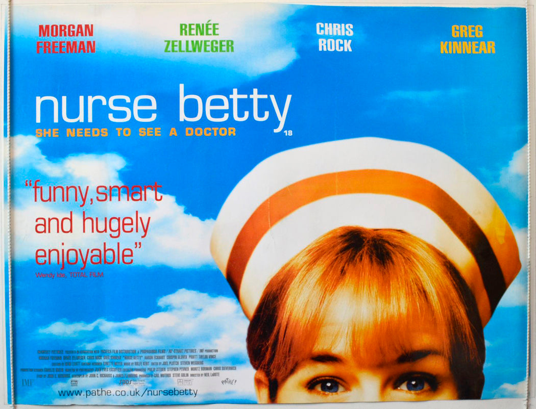 Nurse Betty   Original British Quad Poster - Movie Poster