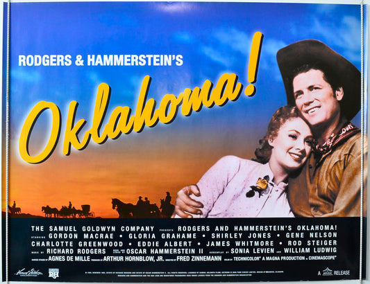 Oklahoma   Original British Quad Poster - Movie Poster