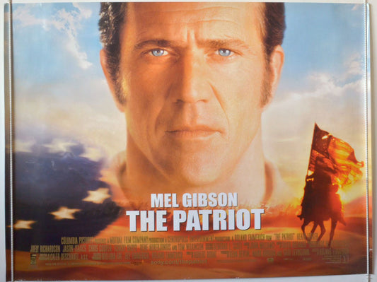 The Patriot  Original British Quad Poster - Movie Poster