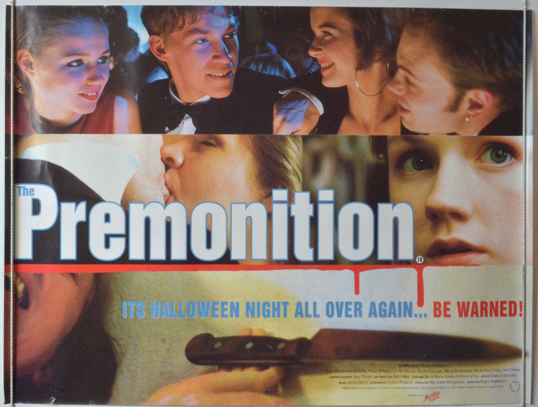 Premonition  (a.k.a Svart Lucia)  Original British Quad Poster - Movie Poster 