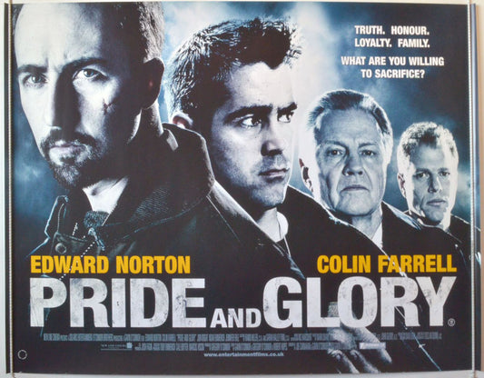 Pride And Glory   Original British Quad Poster - Movie Poster 