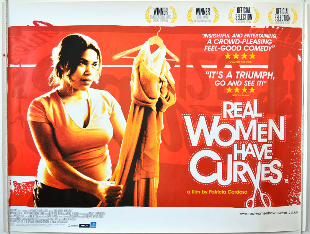 Real Women Have Curves   Original British Quad Poster - Movie Poster