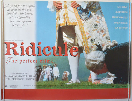 Ridicule   Original British Quad Poster - Movie Poster 