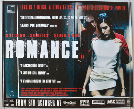 Romance   Original British Quad Poster - Movie Poster 