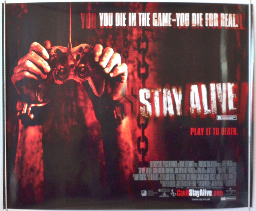 Stay Alive   Original British Quad Poster - Movie Poster 