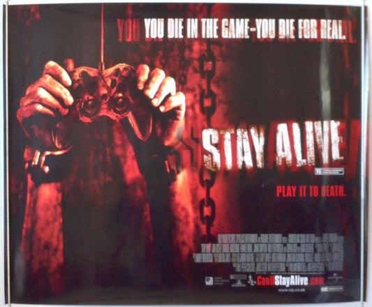 Stay Alive   Original British Quad Poster - Movie Poster 