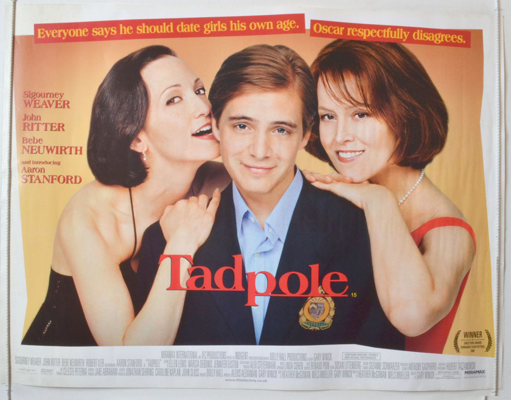 Tadpole   Original British Quad Poster - Movie Poster 