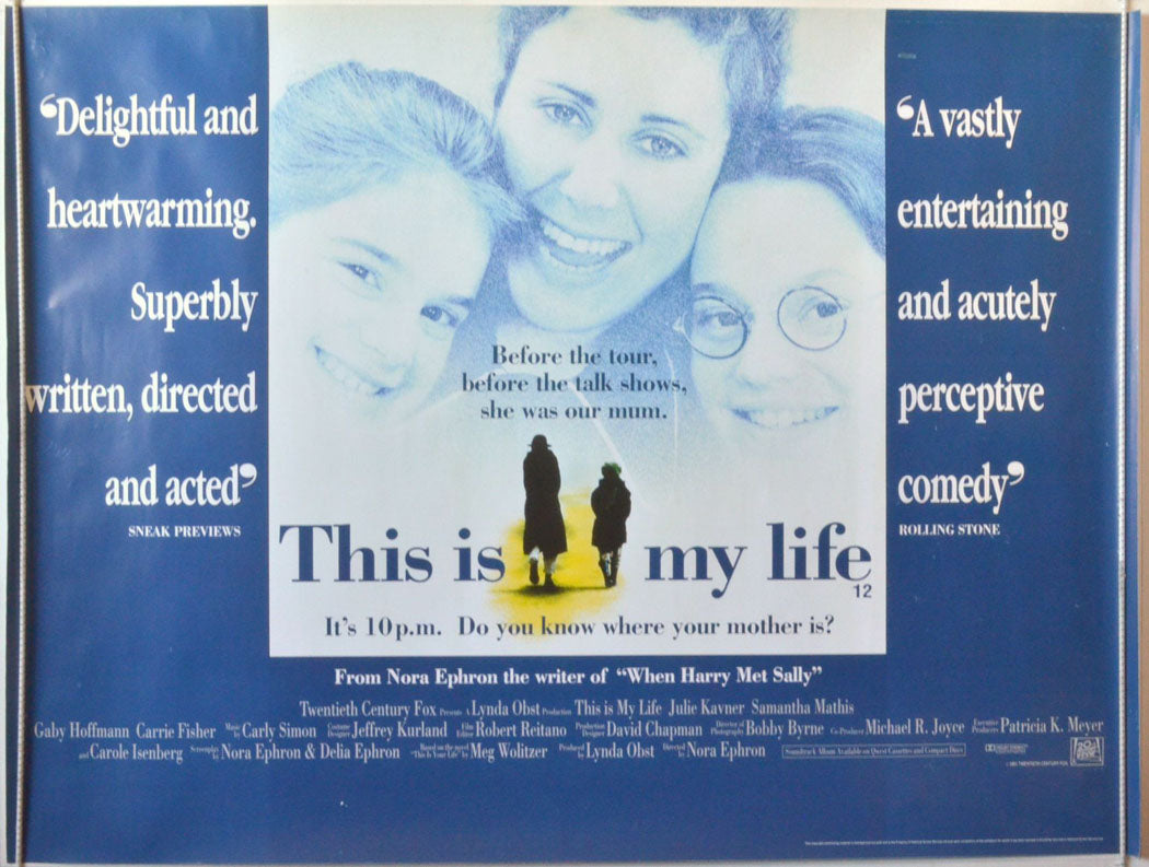 This Is My Life   Original British Quad Poster - Movie Poster 