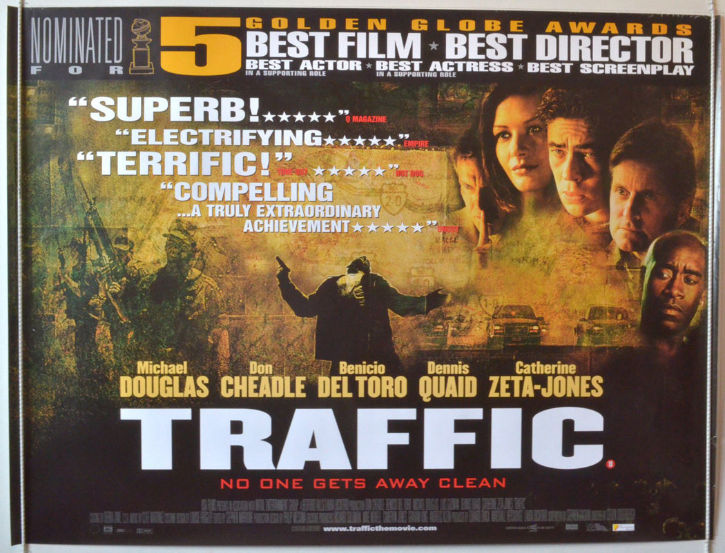 Traffic   Original British Quad Poster - Movie Poster