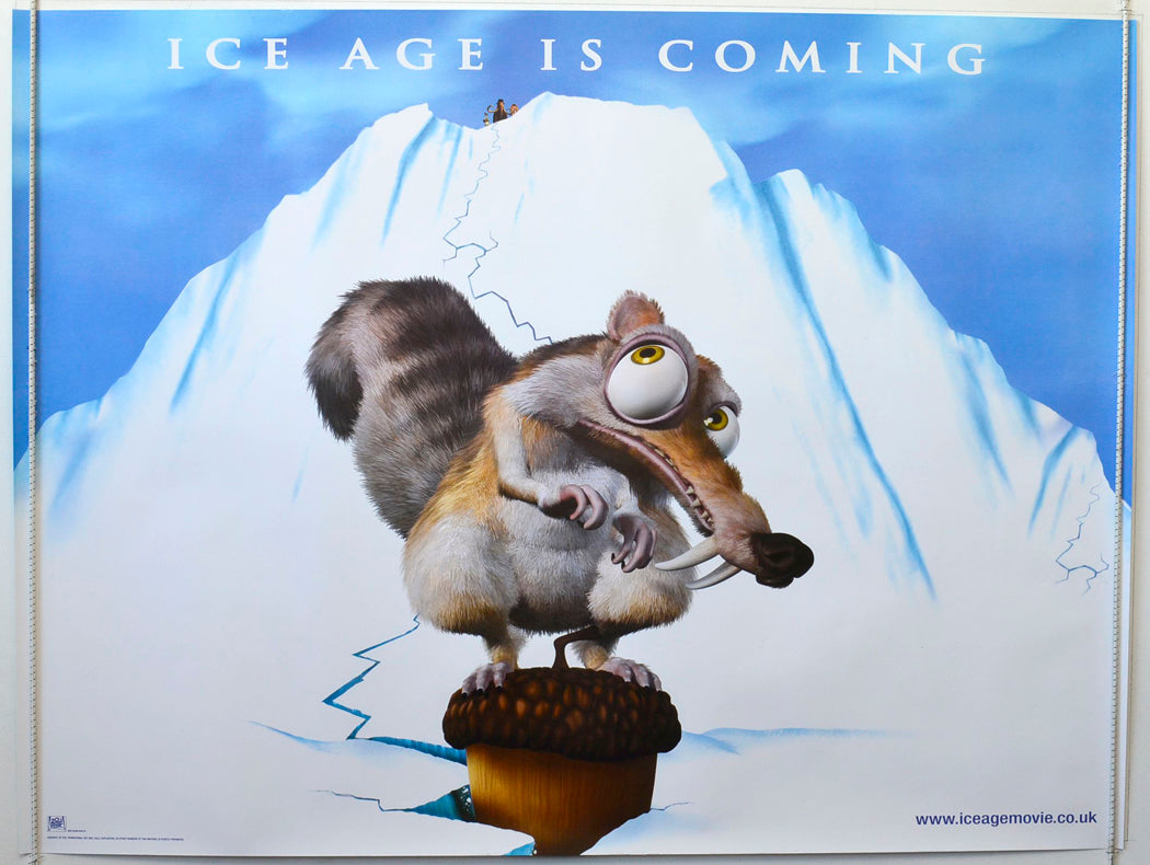 Ice Age   (Teaser / Advance Version)  Original British Quad Poster - Movie Poster