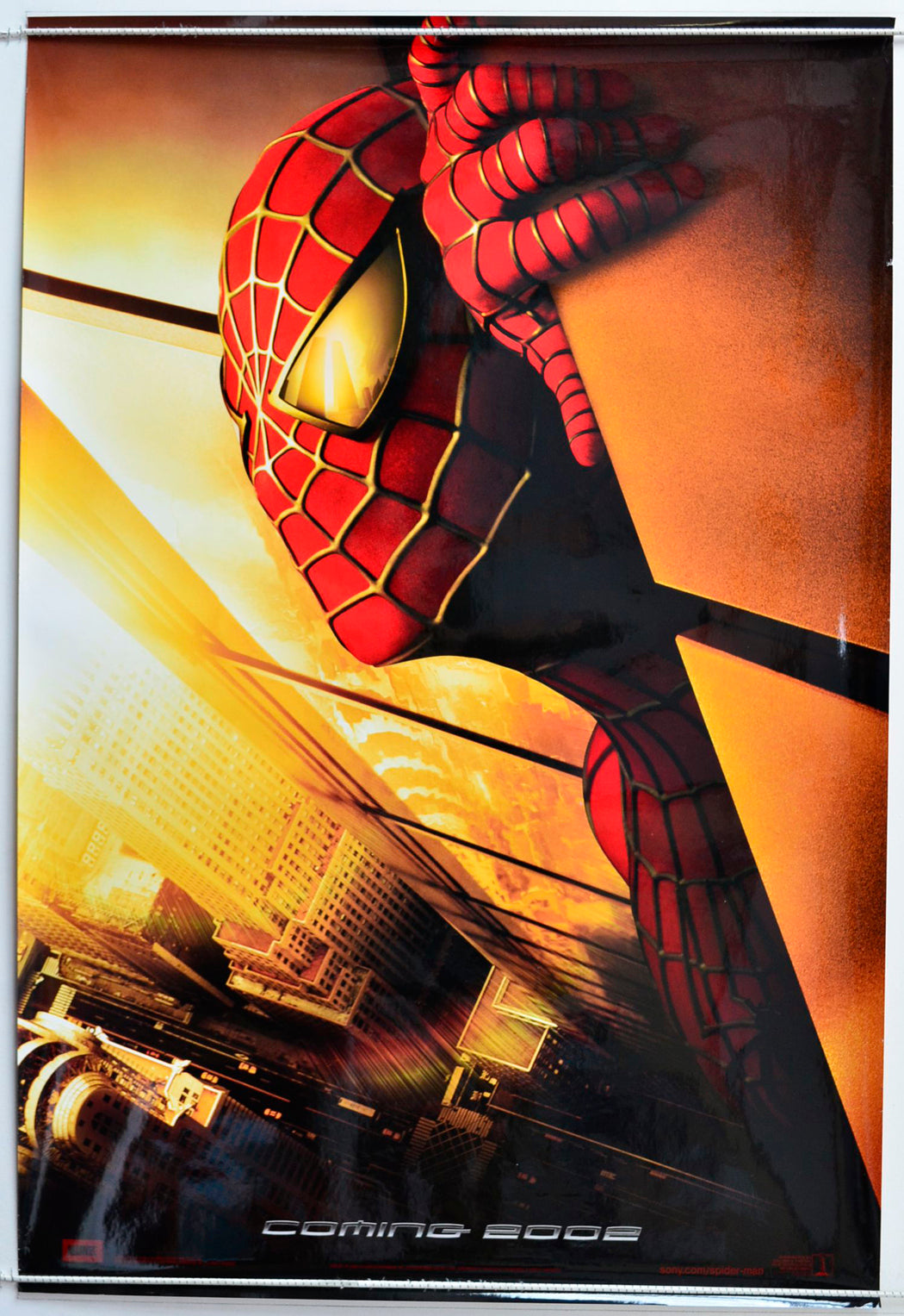 Spider-Man   (Withdrawn Twin Towers Teaser Version)  Original One Sheet Poster - Movie Poster