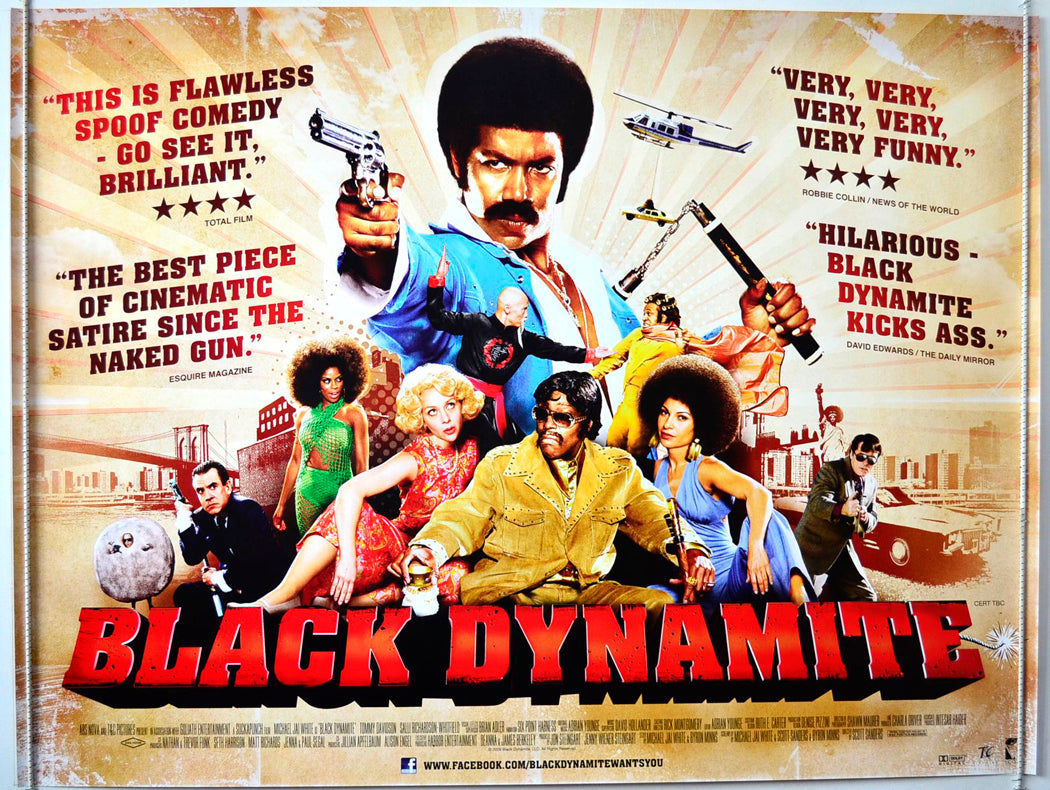 Black Dynamite   Original British Quad Poster - Movie Poster