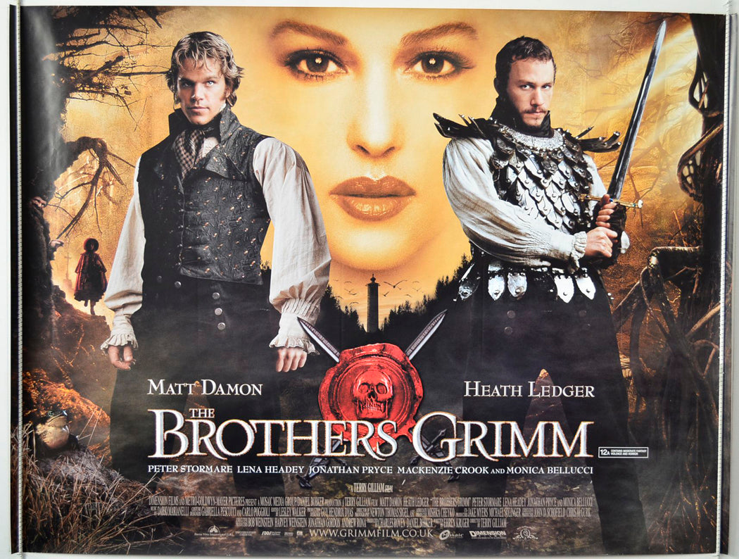 The Brothers Grimm   Original British Quad Poster - Movie Poster