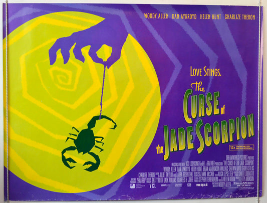 The Curse Of The Jade Scorpion Original British Quad Poster - Movie Poster