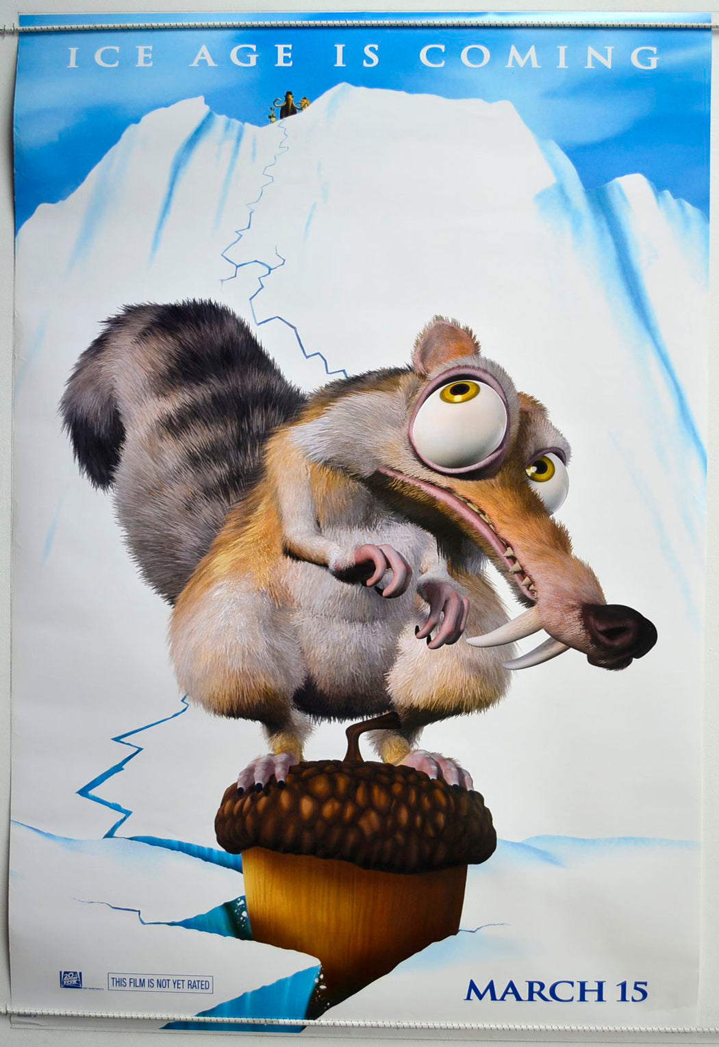 Ice Age  (Teaser / Advance Version)   Original One Sheet Poster - Movie Poster