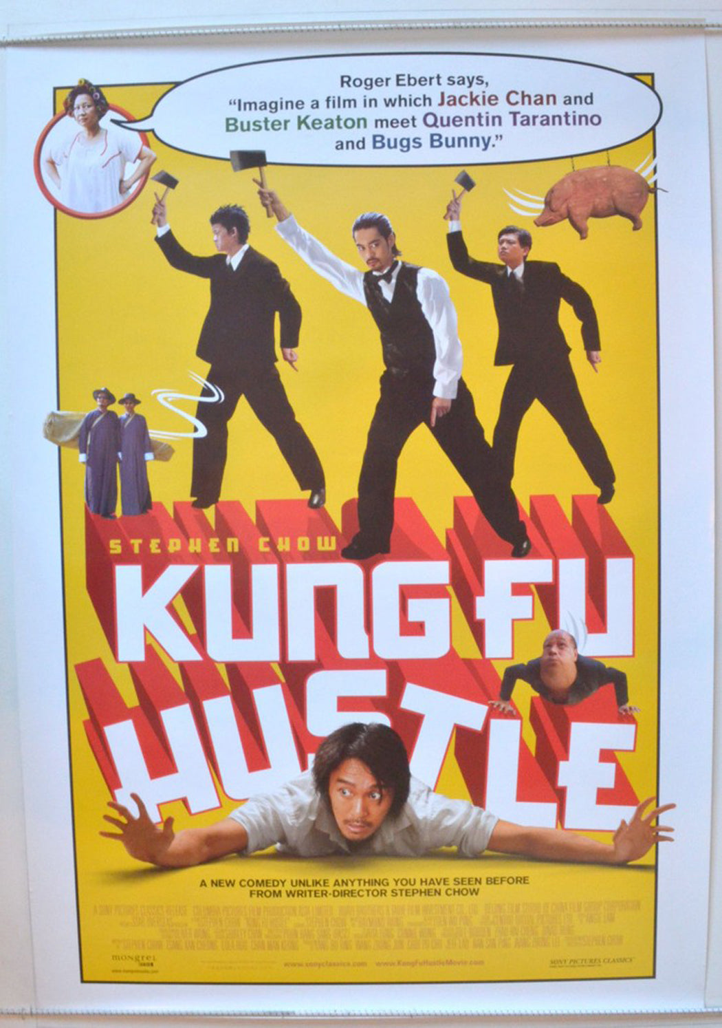 Kung Fu Hustle   Original One Sheet Poster - Movie Poster