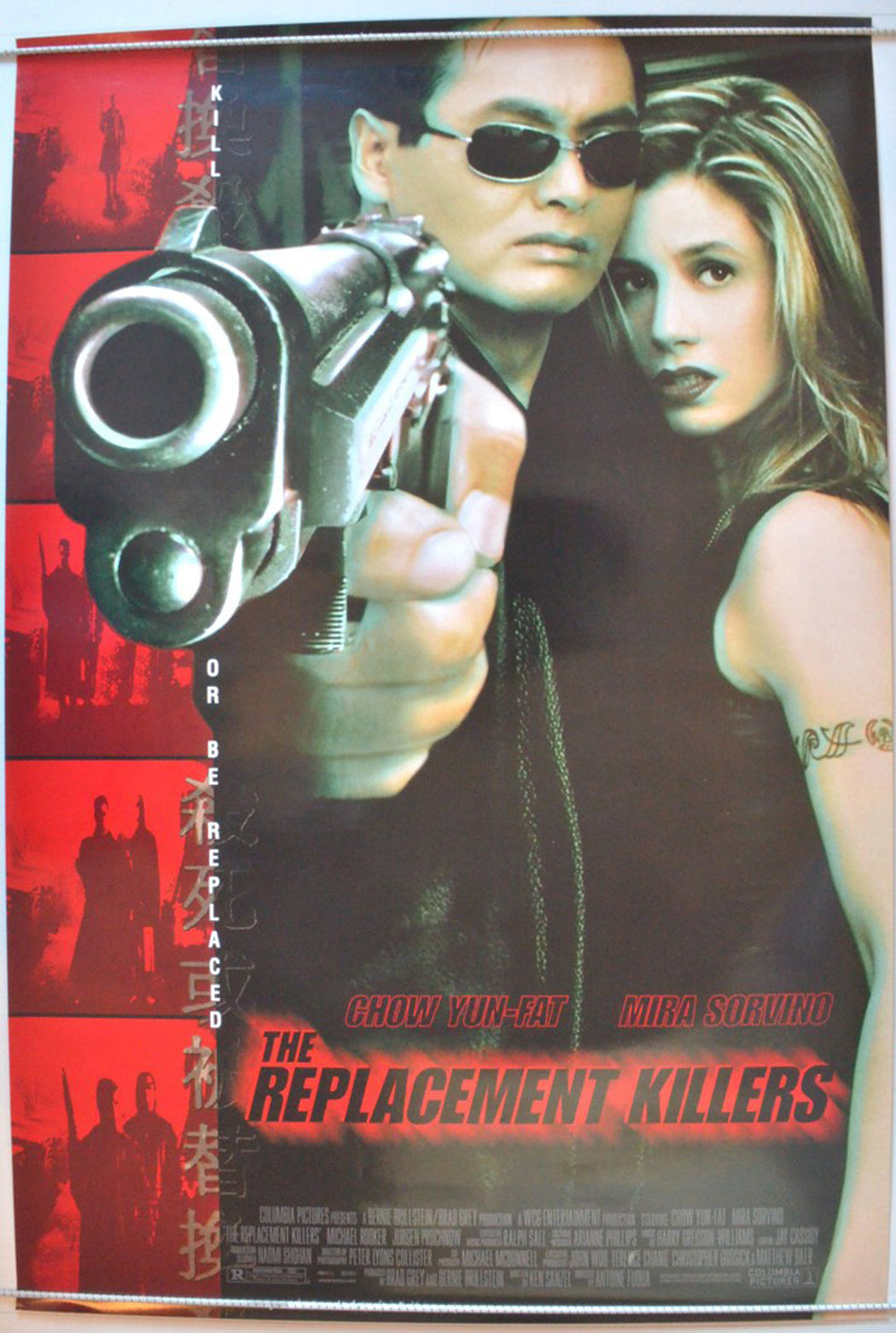 The Replacement Killers   Original One Sheet Poster - Movie Poster