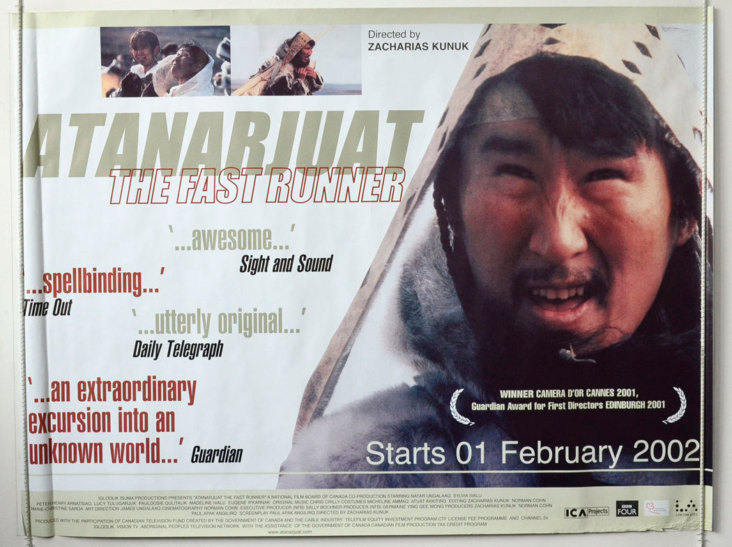 Atanarjuat - The Fast Runner Original British Quad Poster - Movie Poster