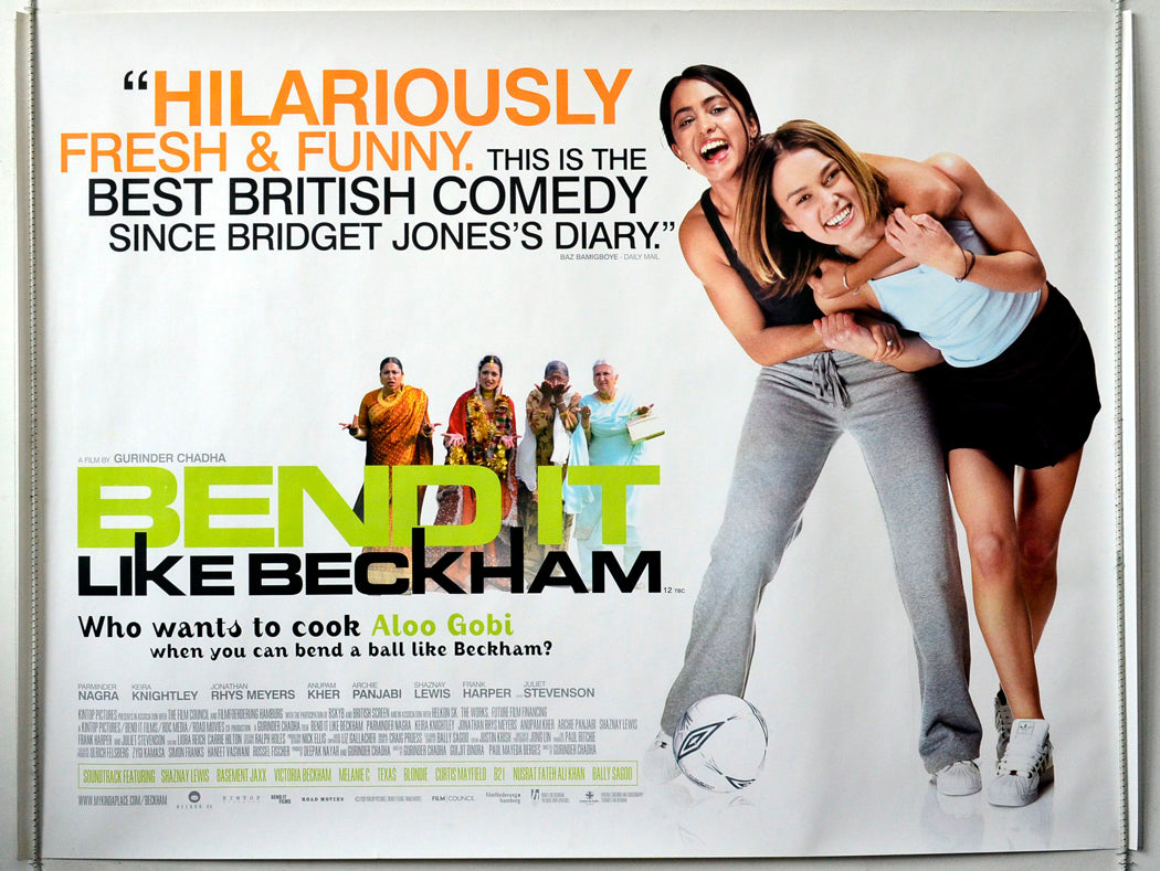 Bend It Like Beckham Original British Quad Poster - Movie Poster