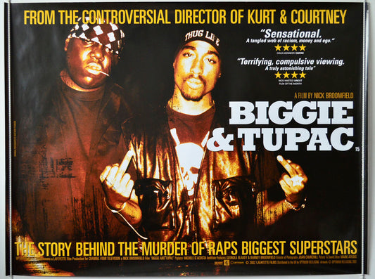 Biggie And Tupac Original British Quad Poster - Movie Poster