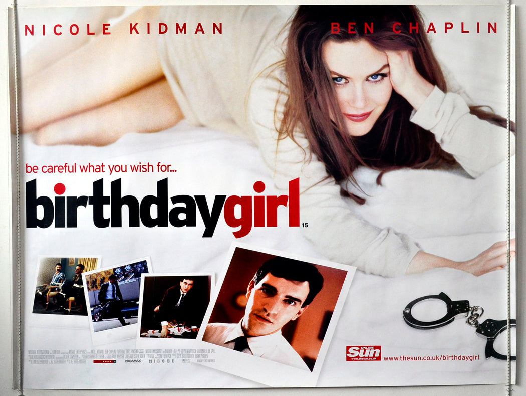 Birthday Girl Original British Quad Poster - Movie Poster