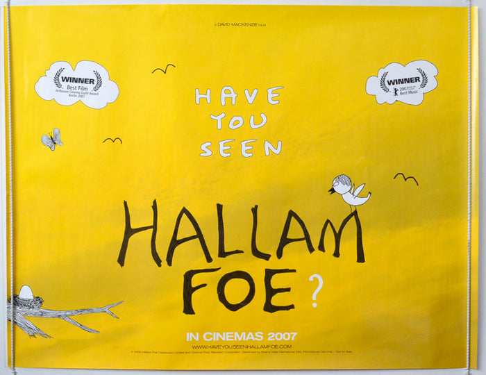 Hallam Foe Original British Quad Poster - Movie Poster