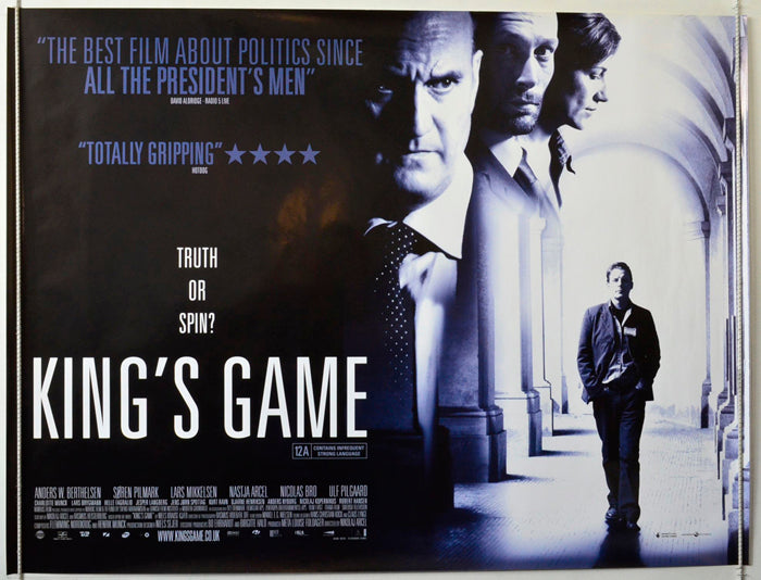 King's Game  (a.k.a Kongekabale)   Original British Quad Poster - Movie Poster