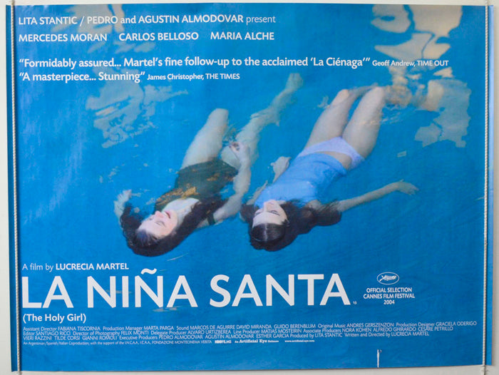 La Nina Santa - The Holy Girl Original British Quad Poster - Movie Poster