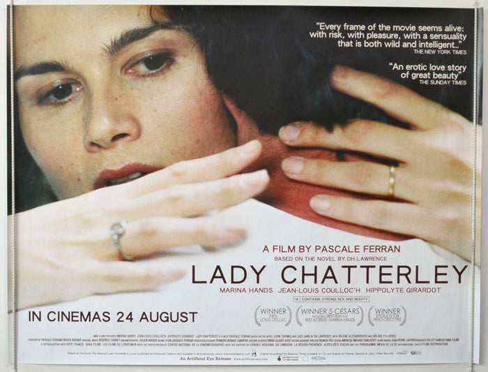 Lady Chatterley Original British Quad Poster - Movie Poster